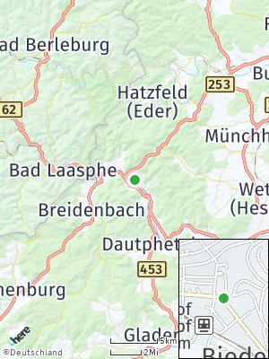 Here Map of Biedenkopf