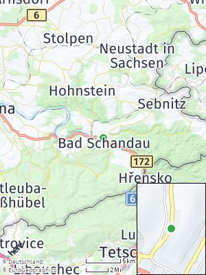 Here Map of Bad Schandau