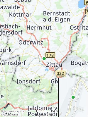 Here Map of Mittelherwigsdorf