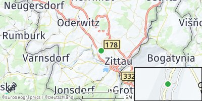 Google Map of Mittelherwigsdorf