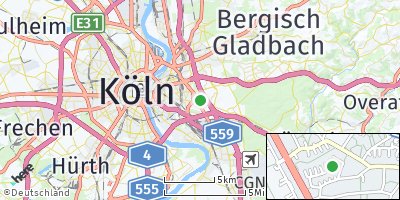 Google Map of Höhenberg