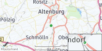 Google Map of Saara bei Schmölln
