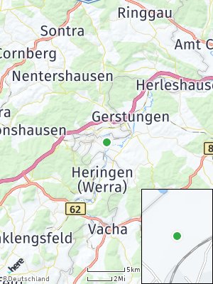 Here Map of Dankmarshausen