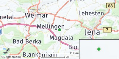 Google Map of Lehnstedt bei Mellingen