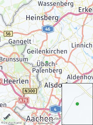 Here Map of Übach-Palenberg