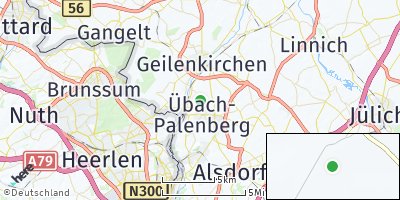 Google Map of Übach-Palenberg