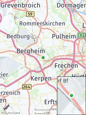 Here Map of Quadrath-Ichendorf