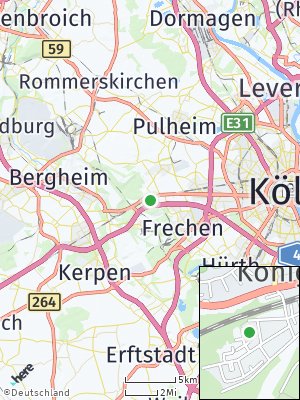 Here Map of Königsdorf