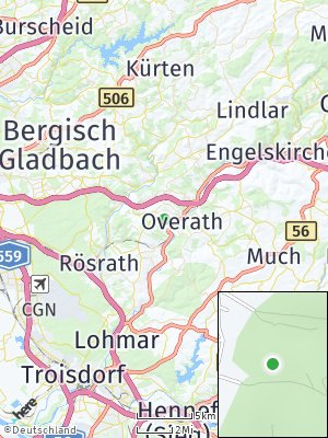 Here Map of Weberhöhe