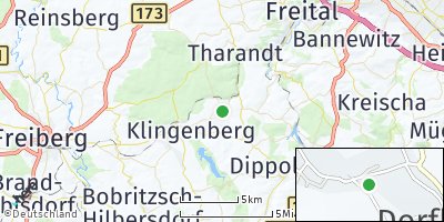 Google Map of Dorfhain