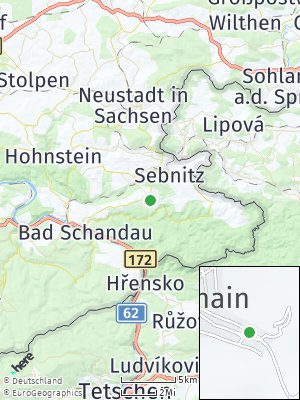 Here Map of Kirnitzschtal