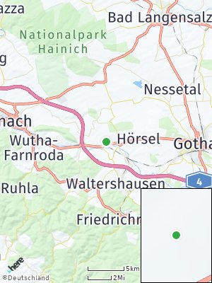 Here Map of Mechterstädt