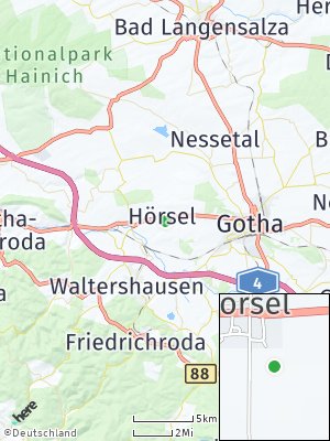 Here Map of Aspach bei Gotha