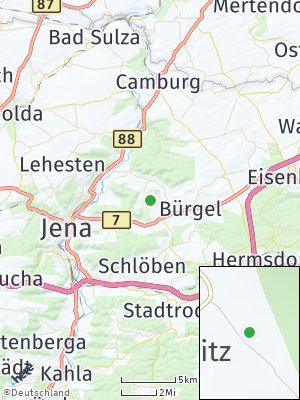 Here Map of Jenalöbnitz