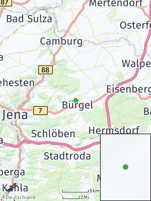 Here Map of Bürgel