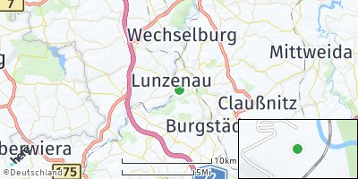 Google Map of Lunzenau