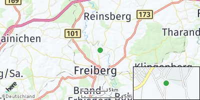 Google Map of Halsbrücke