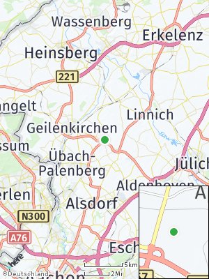 Here Map of Apweiler