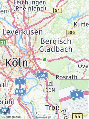 Here Map of Brück