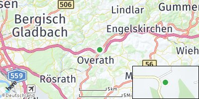 Google Map of Overath