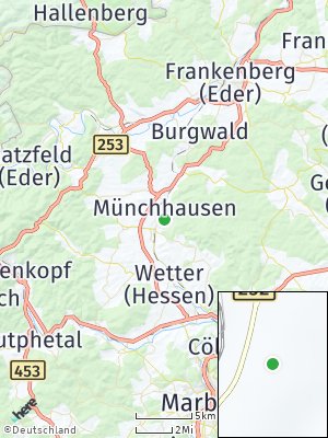 Here Map of Münchhausen