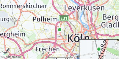 Google Map of Bocklemünd / Mengenich