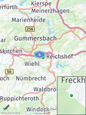 Here Map of Freckhausen