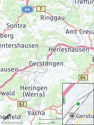 Here Map of Gerstungen