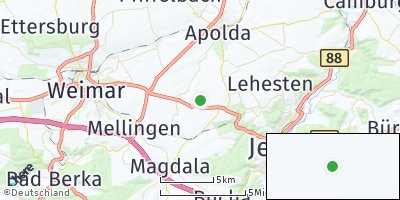 Google Map of Hohlstedt bei Weimar