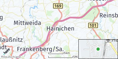 Google Map of Hainichen