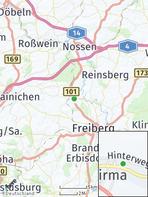 Here Map of Großschirma