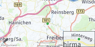 Google Map of Großschirma