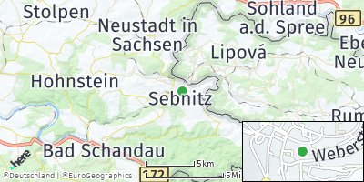 Google Map of Sebnitz