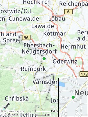 Here Map of Neugersdorf