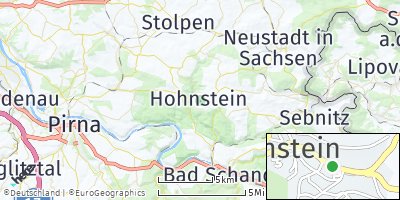 Google Map of Hohnstein
