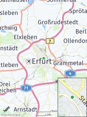 Here Map of Erfurt