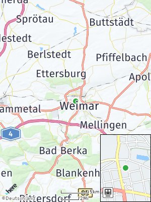 Here Map of Weimar