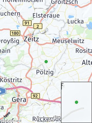 Here Map of Wittgendorf bei Zeitz