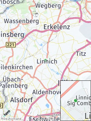Here Map of Linnich