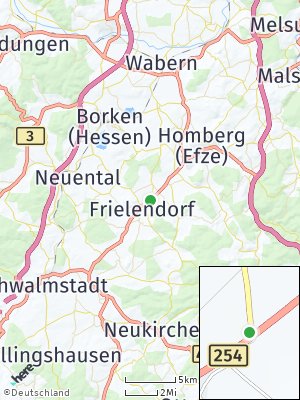 Here Map of Frielendorf
