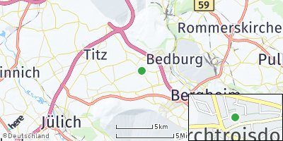 Google Map of Kirchtroisdorf