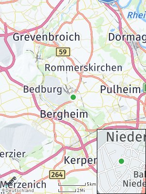 Here Map of Niederaußem