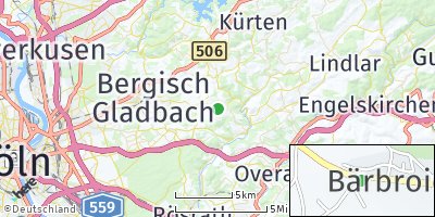 Google Map of Bärbroich
