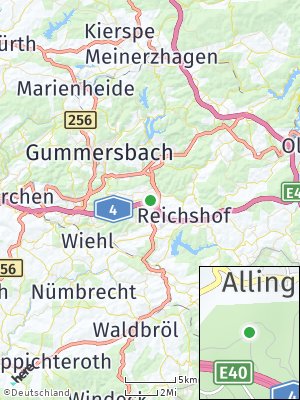 Here Map of Allinghausen
