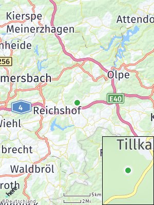 Here Map of Tillkausen