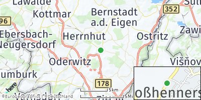 Google Map of Großhennersdorf