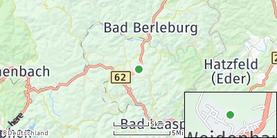 Google Map of Weidenhausen