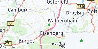 Google Map of Gösen bei Eisenberg