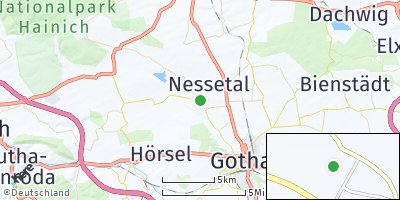 Google Map of Goldbach bei Gotha