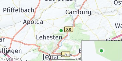 Google Map of Zimmern bei Jena